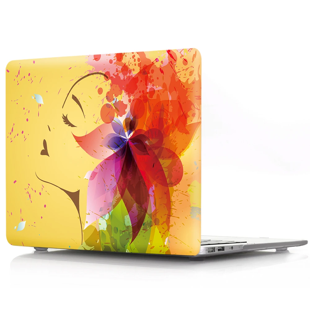 Print Plastic Hard Case for Macbook Air 13 Case Cover for Apple Mac book Air Pro Retina 11 12 13.3 15 15.4 inch