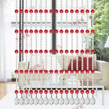 Новинка 20 м/лот 32 Раздел стеклянные бусины полный шарик тройники настраиваемый длина и модель кристаллический занавес