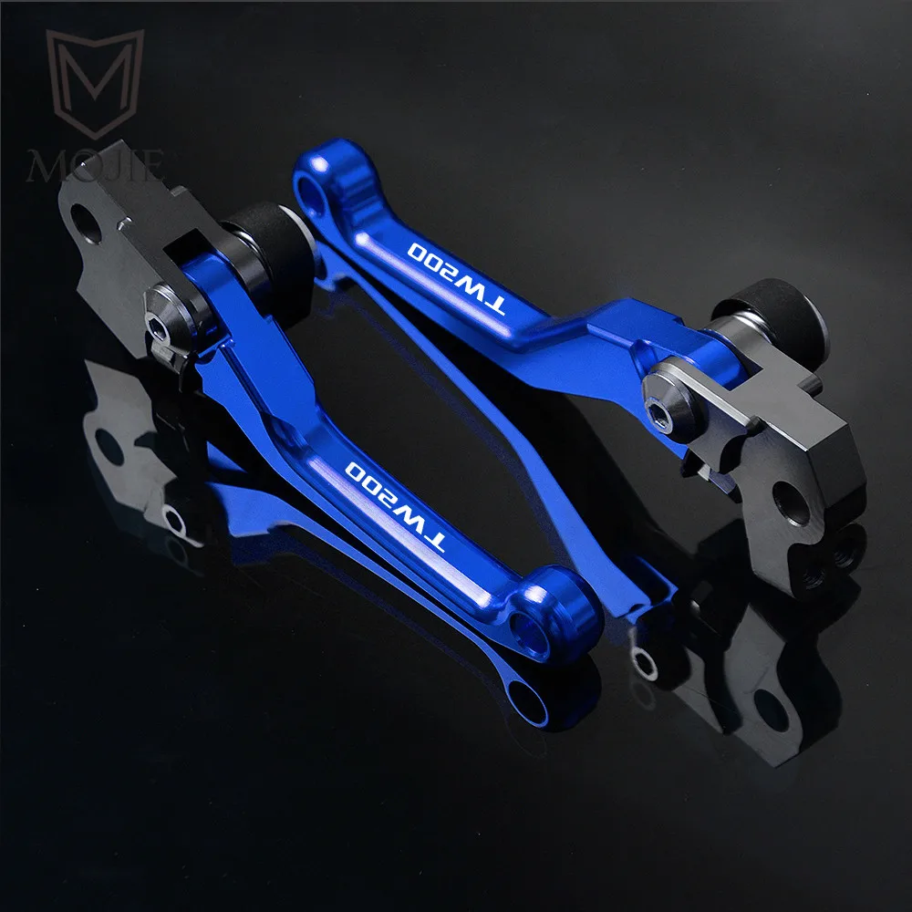 For YAMAHA TW200 TW 200 2000-2017 2001 2002 2003 2004 2005 2006 2007 2008 2009 Motocross CNC Pivot Brake Clutch Levers Dirt Bike