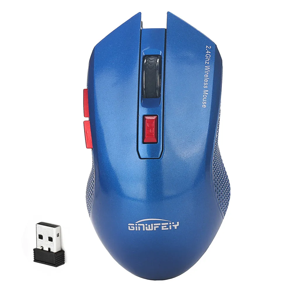 

Rechargeable Wireless 2400DPI Gaming Mouse 2.4G Battery Gamer 6 Buttons Mice Pro Optical Computer Mouse Ergonomic Mice#ZS