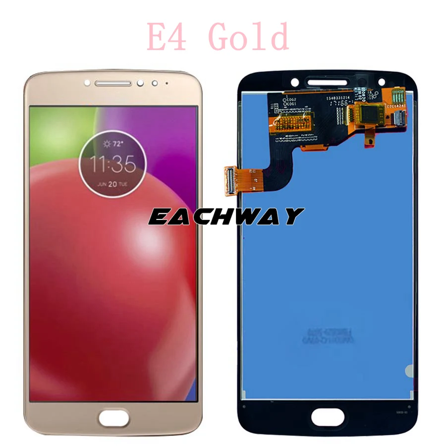 ЖК дисплей для Motorola Moto E4 Plus сенсорный экран с дигитайзером в сборе XT1766 XT1763 XT1772