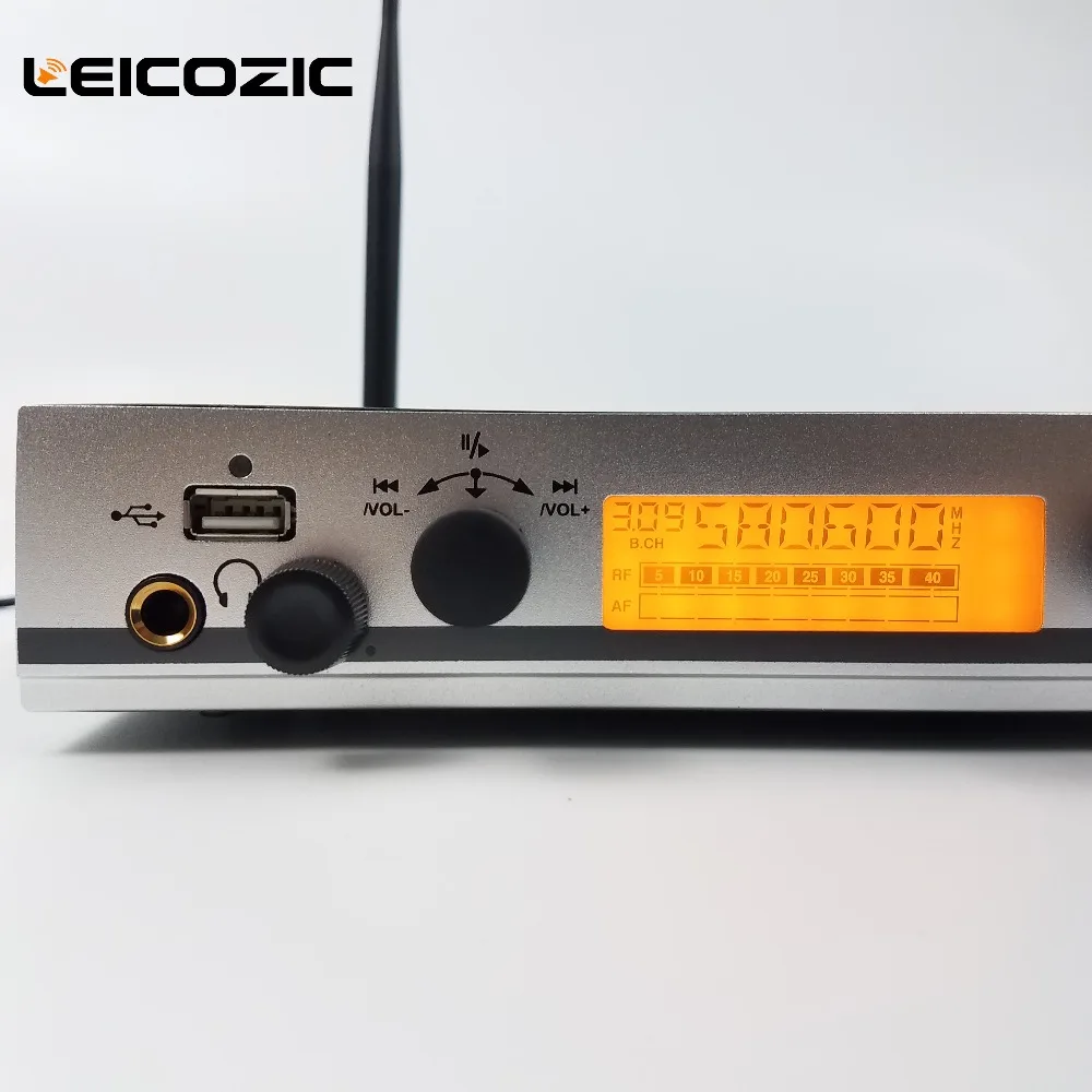Leicosic Профессиональная беспроводная система монитора IEM 300G3 наблюдения за ушами