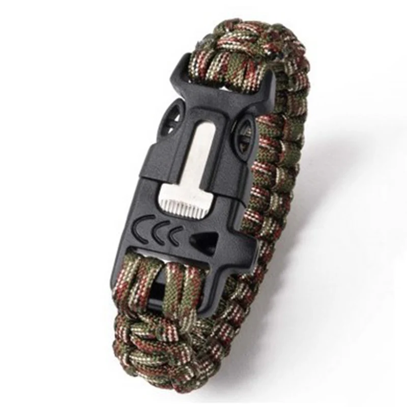 ماركا التخييم سوار paracord بقاء الطوارئ مزين حبل أساور للرجال الأزياء والمجوهرات ل outdoor الترفيه ماركا التخييم سوار paracord بقاء الطوارئ مزين حبل أساور للرجال الأزياء والمجوهرات ل outdoor الترفيه