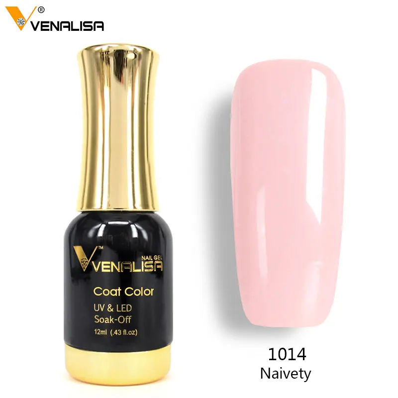 Venalisa Гель-лак для ногтей высокого качества для маникюра салонный кончик 120 цвета 12 мл VENALISA Soak off органический УФ светодиодный лак для ногтей - Цвет: 1014