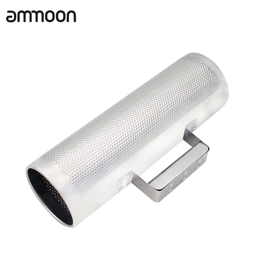Acero inoxidable guiro 12 "* 4" instrumento de percusión musical
