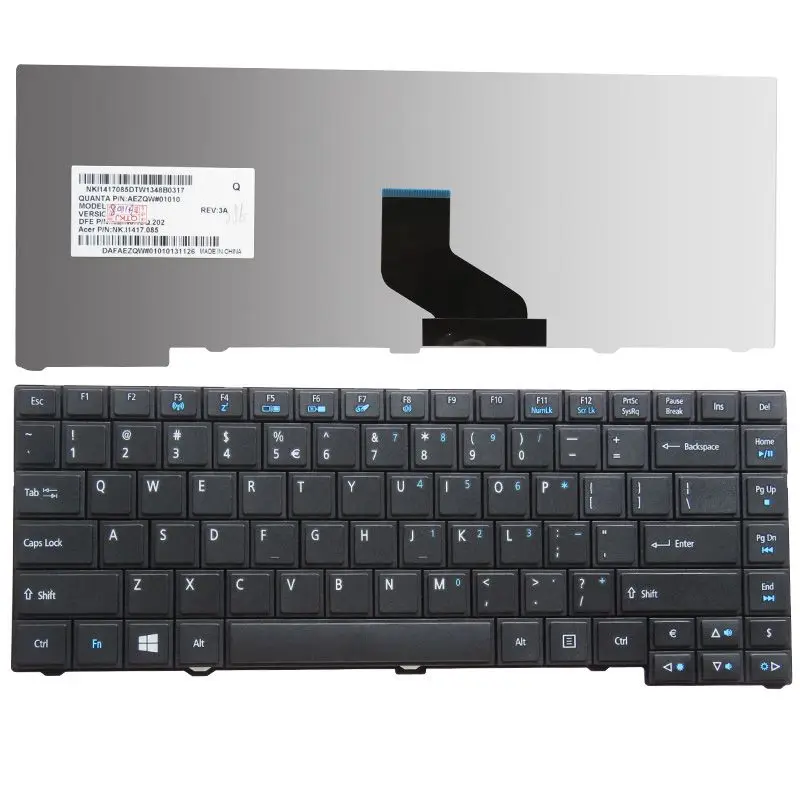 

GZEELE US Keyboard for ACER TravelMate TM 4750 TM4750 TM4745 TM 4755 TM4740TM 4741 P243 English laptop keyboard black