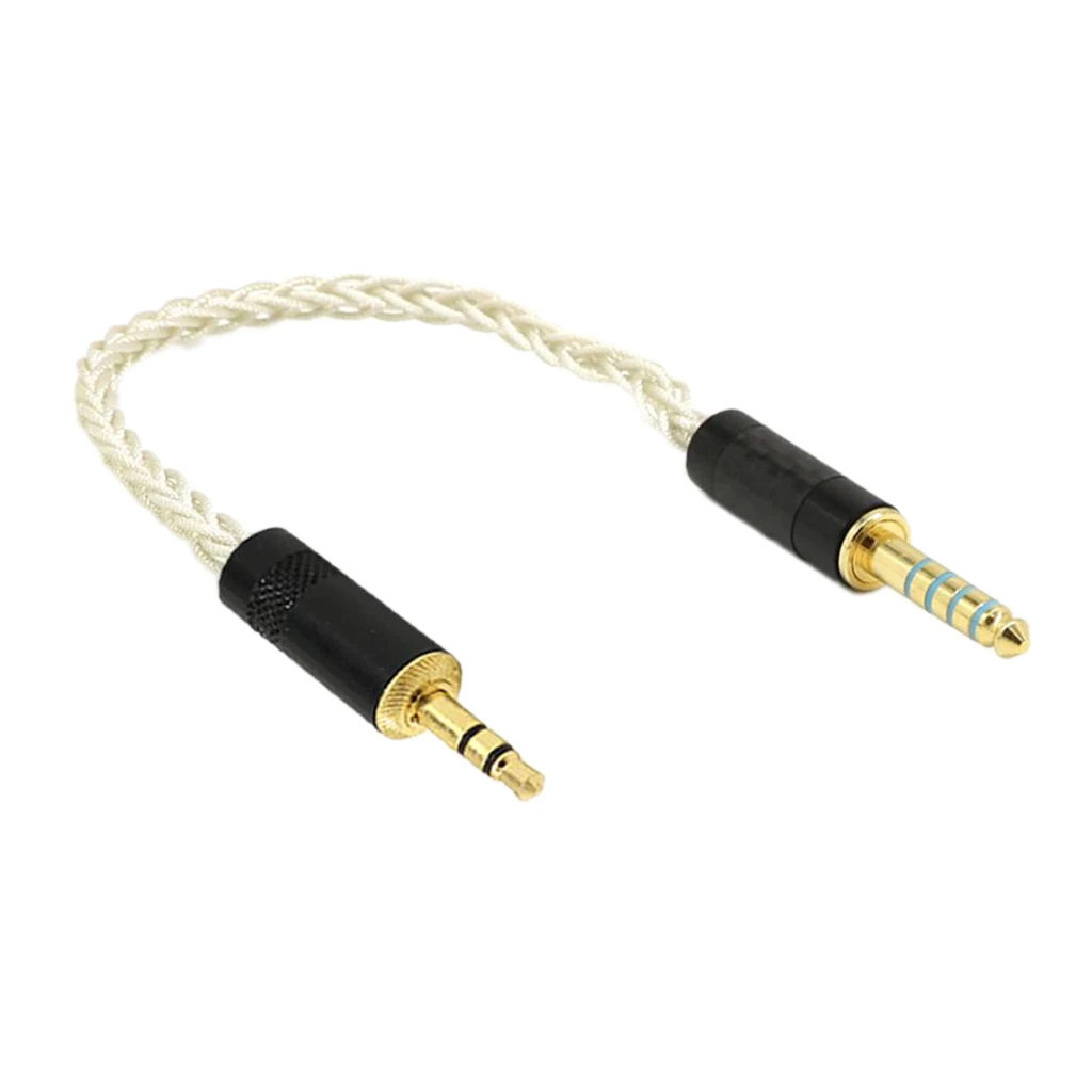 4.4mm Female Earphone Converter Cable for Sony PHA-2A NW-WM1Z To 3.5mm Male Converter