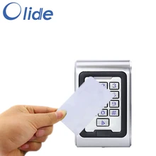 Водостойкий и пылезащитный читатель карточки IC доступа контроллер клавиатуры для контроля доступа двери