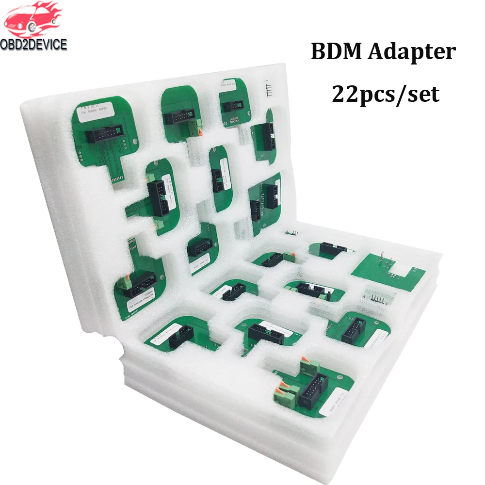 

22pcs BDM Adapters KTAG KESS KTM Dimsport BDM Probe Adapters Full Set BDM Frame ECU RAMP Adapters