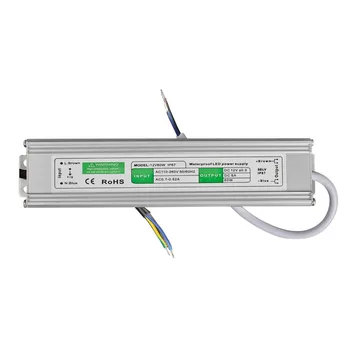 

Dc 12V 60W Lighting Transformers High Quality LED Driver for LED Strip Lights 12V Power Supply Adapter IP67 LED Lamp Driver