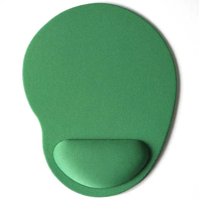 Резиновый нижний компьютерный коврик для мыши с подставкой для запястья оптический компьютерный коврик для мыши с подставкой для запястья игровой коврик для мыши для ноутбука для ПК - Цвет: Green
