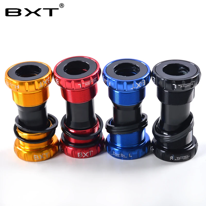 BXT دراجة أسفل القوس 68/73 مللي متر MTB الطريق الدراجة محور BB الدراجات الألومنيوم سبائك BSA الساعد مجموعة محور أجزاء شحن مجاني BXT دراجة أسفل القوس 68/73 مللي متر MTB الطريق الدراجة محور BB الدراجات الألومنيوم سبائك BSA الساعد مجموعة محور أجزاء شحن مجاني
