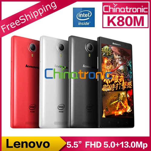 Оригинальные Lenovo K80 k80m Android 4 мобильный телефон Intel Atom Z3560 ядра FDD LTE 5 &quotFHD 2G RAM 32G ROM NFC