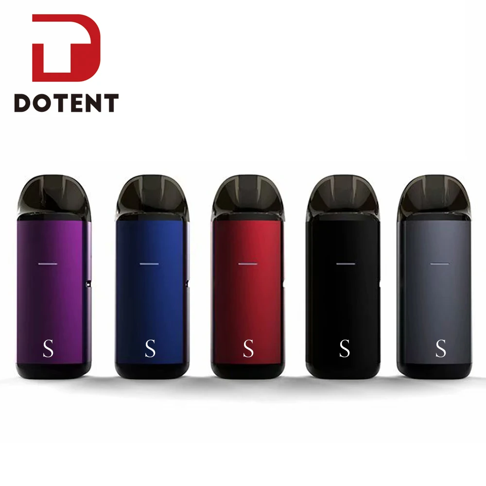DOTENT MRPOD S Vape комплект 650 мАч встроенный аккумулятор 2 мл Pod система испаритель
