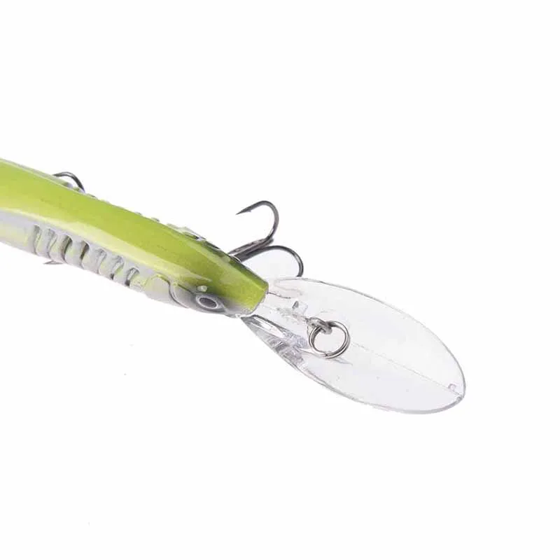 15.2cm 12.5g minnow fishing lures plastic baits hard lures bass crank baits 2# I