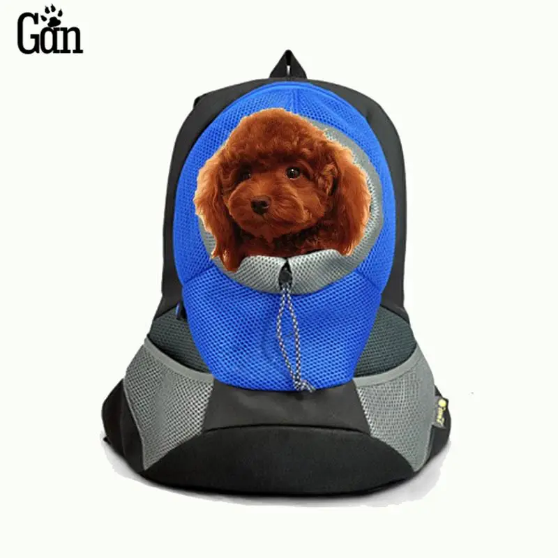 Pet Carrier Dog Carrier Pet Backpack Bag Portable Travel Bag Pet Dog Front Bag Mesh Backpack Head Out Double Shoulder Outdoor small-dog-front-carrier : image Pet Carrier Dog Carrier Pet Backpack Bag Portable Travel Bag Pet Dog Front Bag Mesh Backpack Head Out Double Shoulder Outdoor small-dog-front-carrier