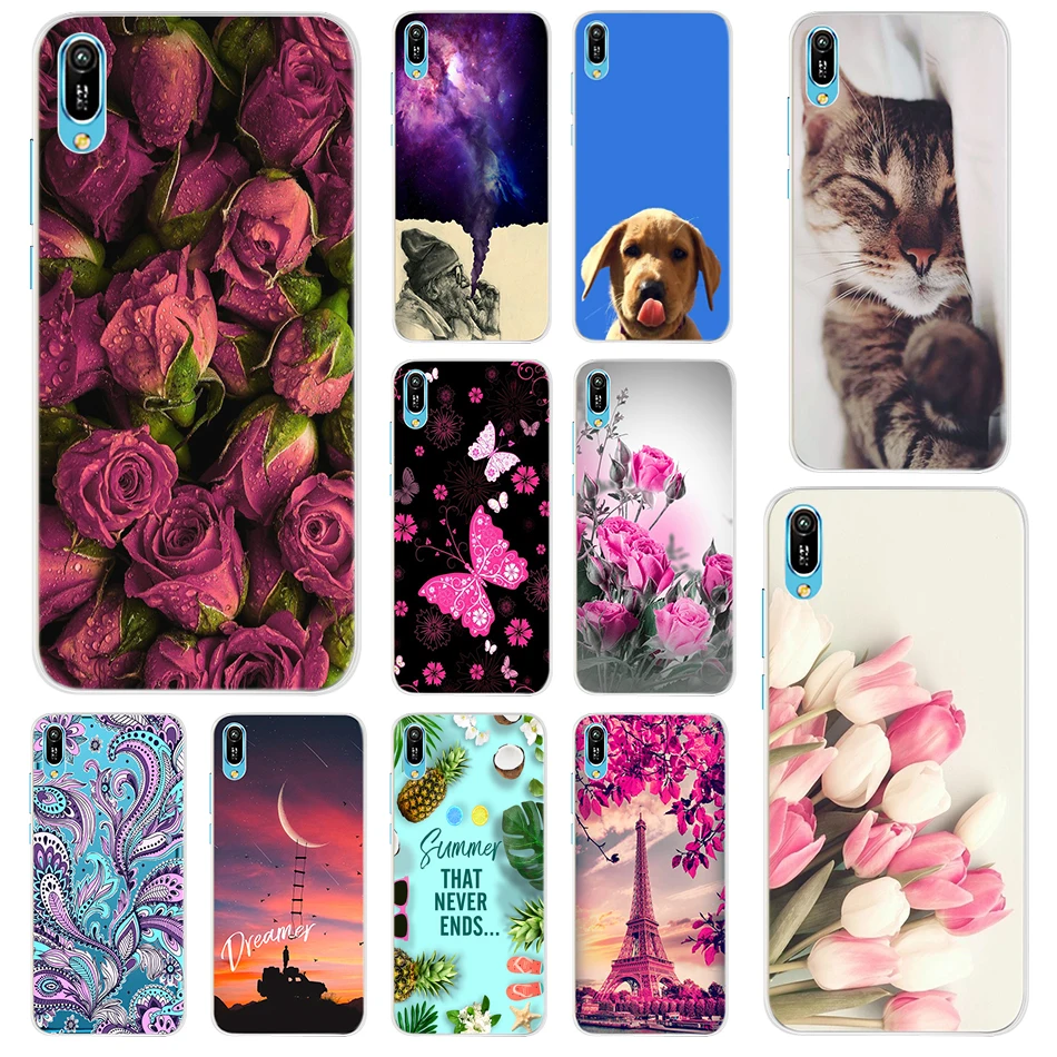Per Huawei Y6 Pro 2019 Caso Della Copertura Di Huawei Y6 2019 Custodia In Silicone Della Copertura Posteriore Per Huawei Y6 Prime Pro 2019 Y6 2019 Mrd