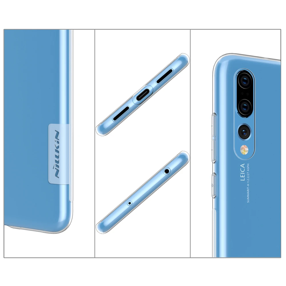 Huawei P20 Pro чехол Nillkin серия природы прозрачный мягкий TPU чехол для huawei P20 Pro Plus