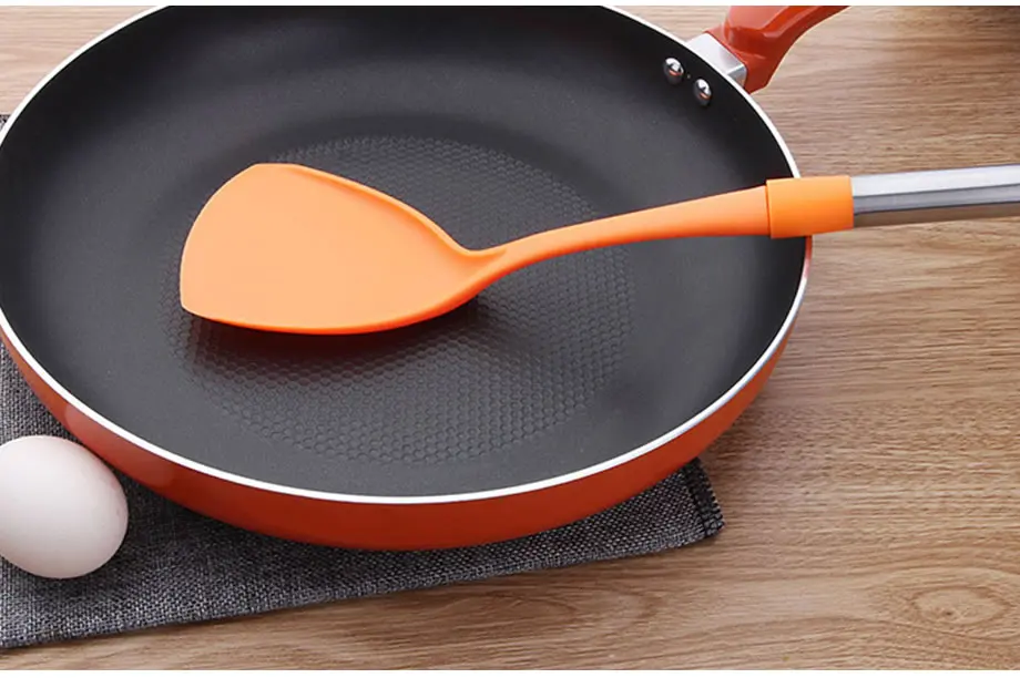 Queentime Nylon Turner Egg Steak Frying Spatula Cheese Pizza Pancake Flipper Fried Fish Shovel Cooking Tools Kitchen Utensils