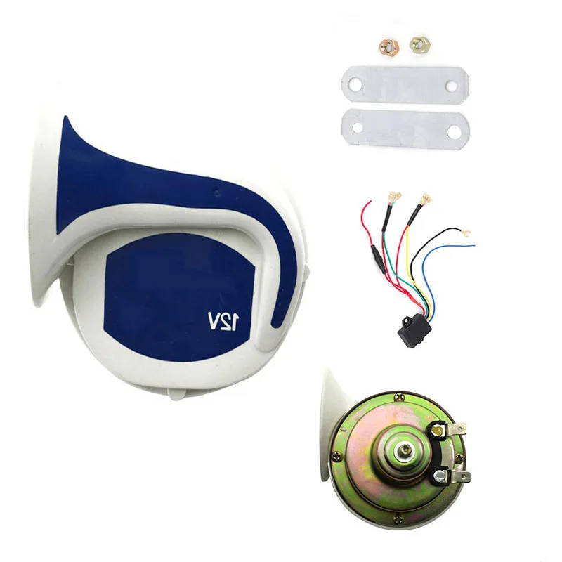 

Loud Horn Auto Speaker Alarm 12V 150DB Tone Vehicle Boat Car Motor Motorcycle Van Truck Siren Car Horn sirene bocina toeter