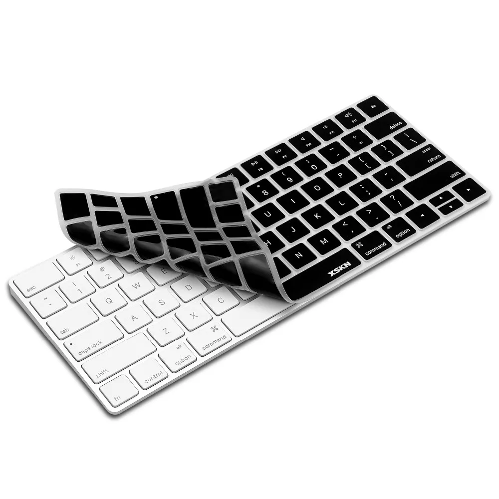 XSKN Brand Durable Soft Silicone Keyboard Cover Skin for Apple Magic Keyboard, US version