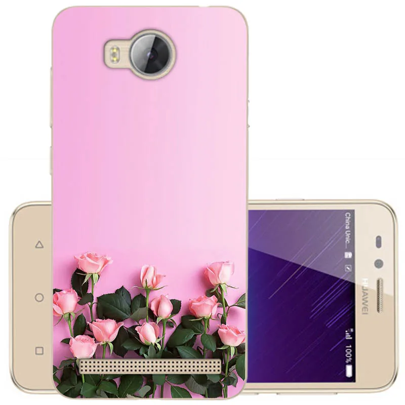 CaseRiver 4 5 дюйма для Huawei Y3 II мягкий силиконовый защитный чехол телефона Y3II|cover for
