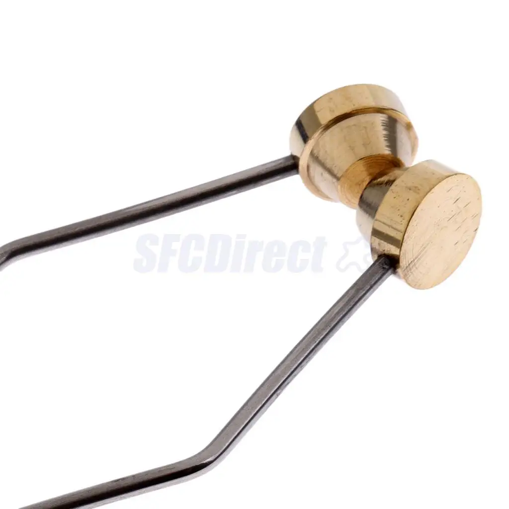 Stainless Steel and Brass Bobbin Holder, Fly Fishing Tool, Fly Tying Tool