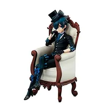 13 см Аниме Черный дворецкий ПВХ Ciel Phantomhive модель игрушки куклы Подарки