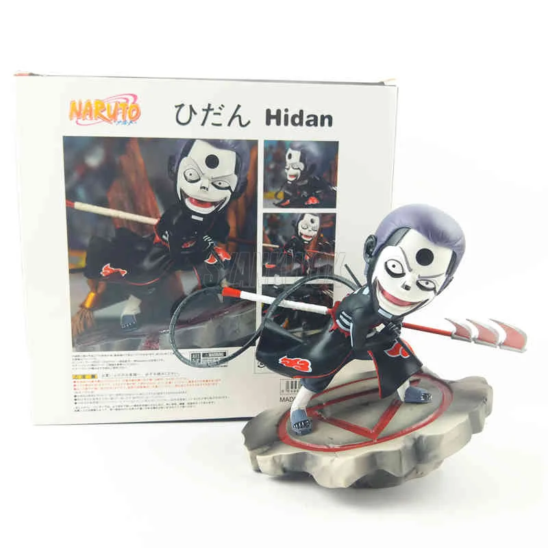 Аниме Uzumaki Naruto Akatsuki PVC Zero Uchiha Obito Madara UCHIWA Tobi Hidan Коллекционная модель игрушки 16