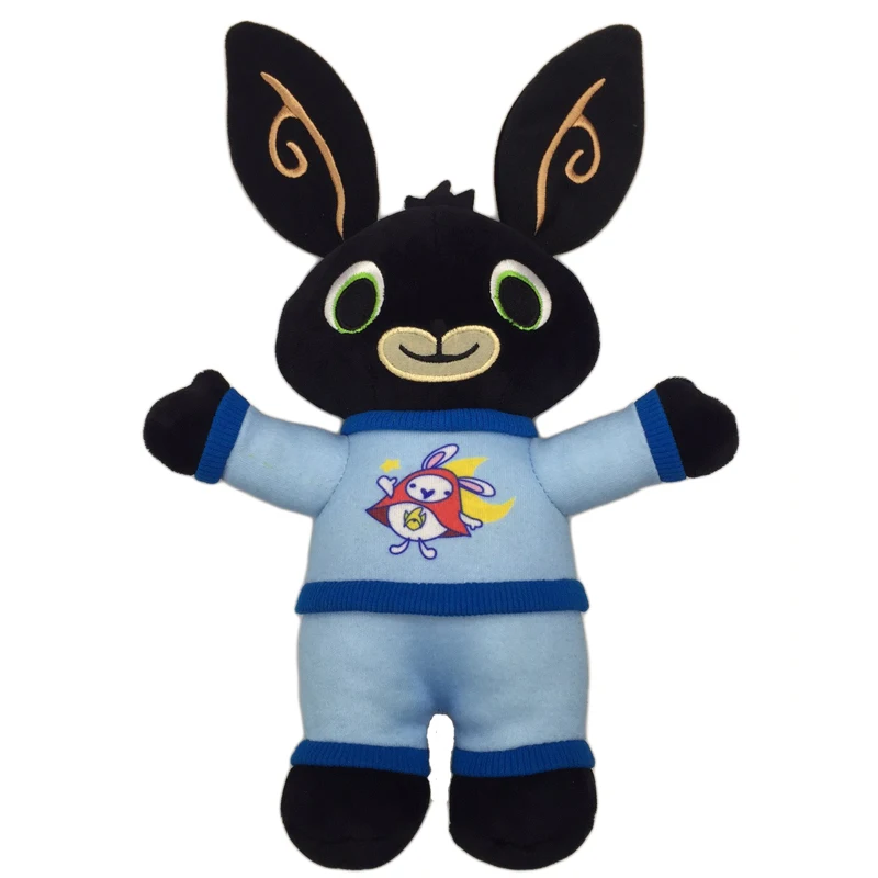 Настоящая плюшевая игрушка Bing Bunny sula flop Hoppity Voosh pando bing coco, куклы peluche, игрушки для детей на день рождения, рождественские подарки