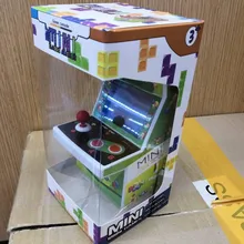 8 бит Мини Портативная Ретро аркадная станция 2,8 ''портативная игровая консоль с монеткой один игрок встроенные 108 классические игры