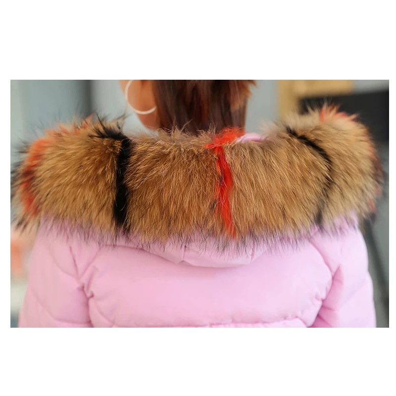 2018 Winter Women Hooded Coat Fur Thicken Warm Cotton Padded Long Jacket Female Plus Size 3XL Outerwear Parka Ladies Feminino Coats