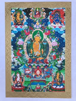 

Chinese Tibetan Buddhist Thangka Buddhism God portrait