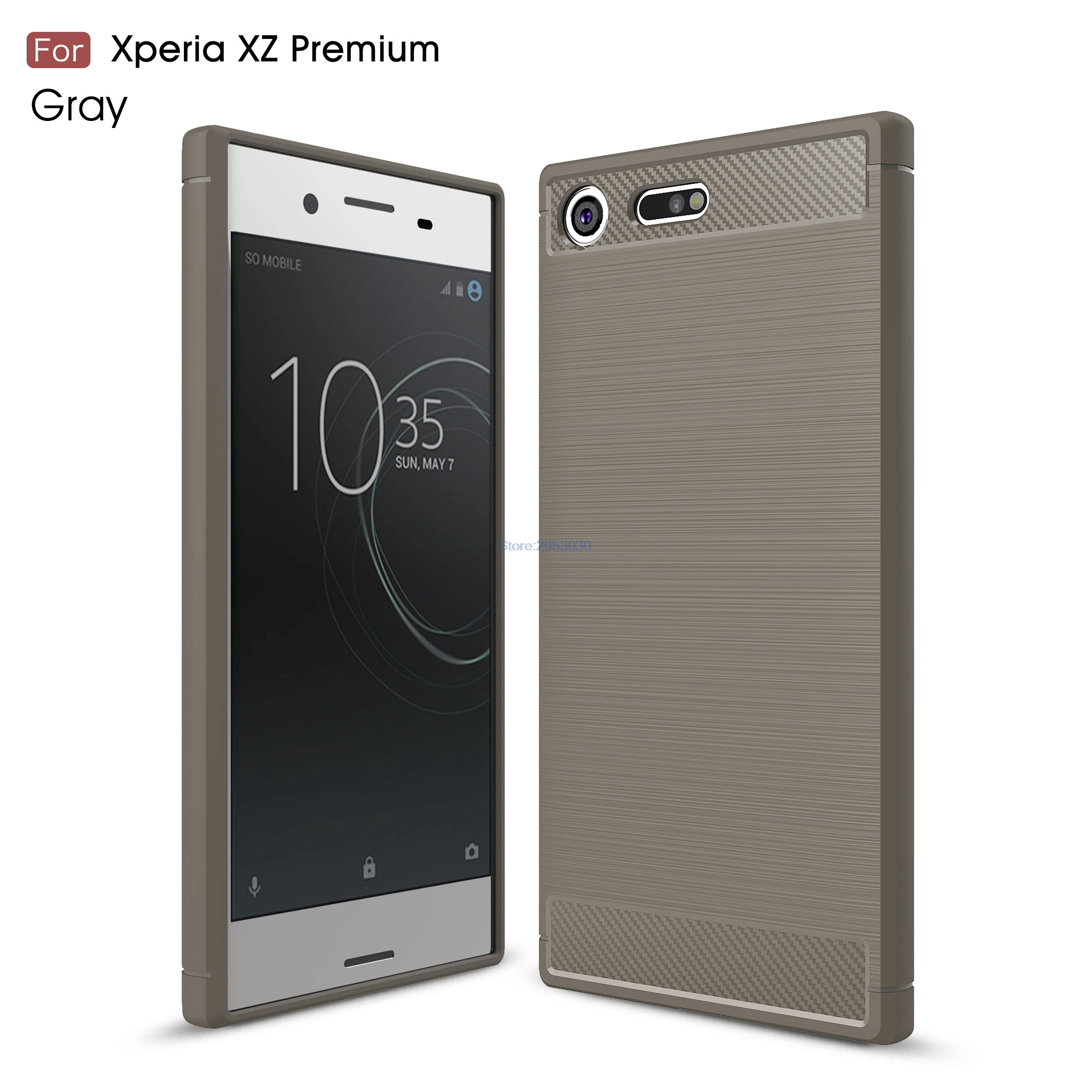 Чехол из ТПУ для Sony Xperia XZ Premium XZPremium G8142 G8188 G8141 SO-04J мягкий силиконовый Углеволокно Чехол для мобильного телефона