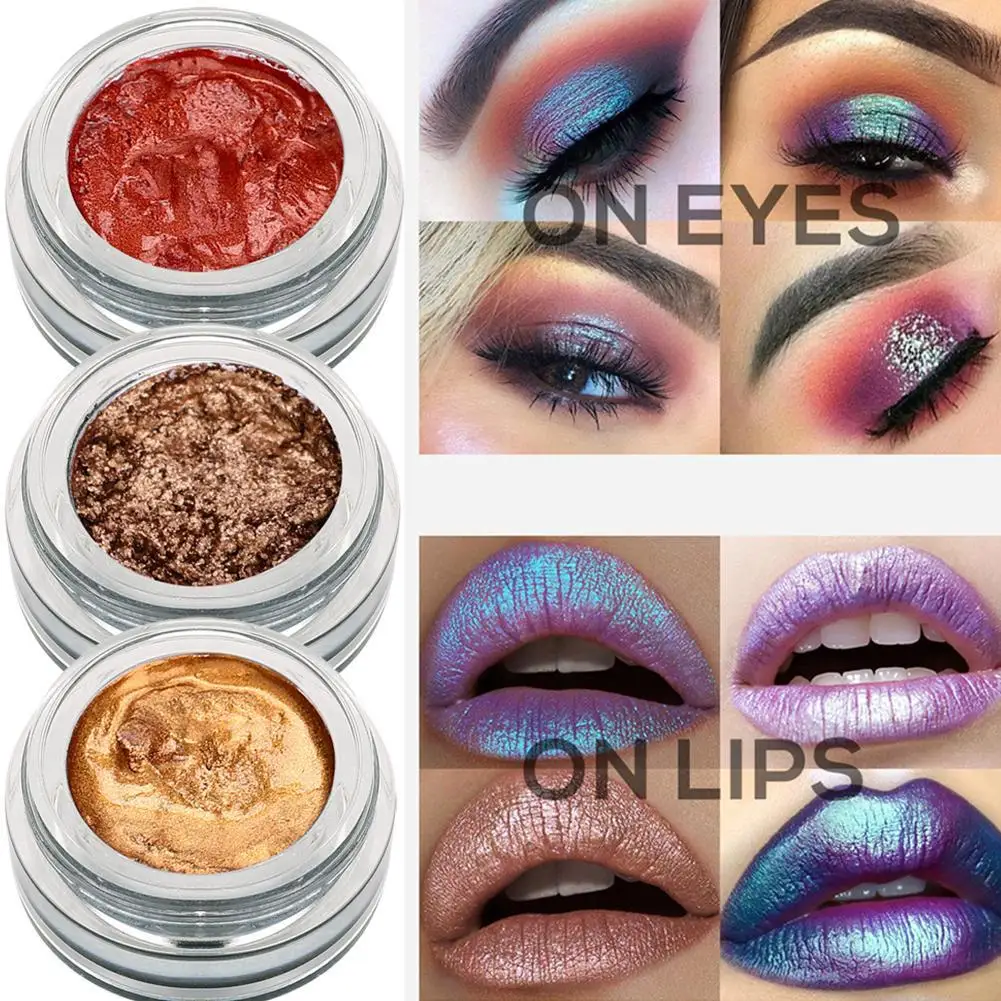 

14 Color Single Glitter Eyeshadow Highlight Cream Pigment Glitter Liquid Eye Makeup Palette Eyeshadow Maquillage Facial Cosmetic
