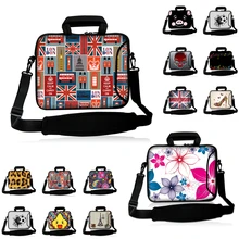 Чехол для ноутбука, сумка-мессенджер для ноутбука 10, 12, 13, 14, 15, 17, 15,6 дюймов, противоударный неопрен, портфель для ноутбука, чехол для Macbook hp