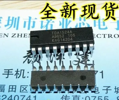 20 шт./лот TDA1524A TDA1524 DIP-18 цепь стерео-тонального/регулятора громкости новый запас ic |