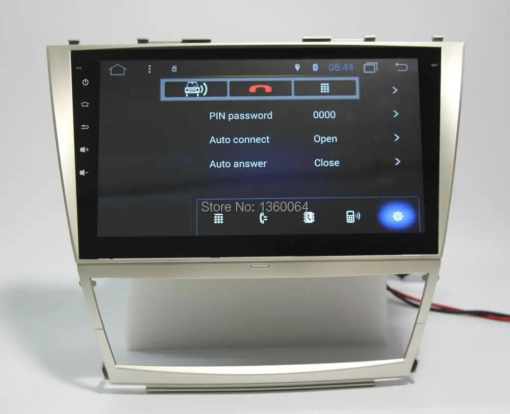 Excellent 10.1 INCH 1024*600 Android 8.1 CAR DVD GPS FOR TOYOTA CAMRY 2007 2008 2009 2010 2011 NAVIGATION RADIO STEREO HEAD UNIT BLUETOOTH 8