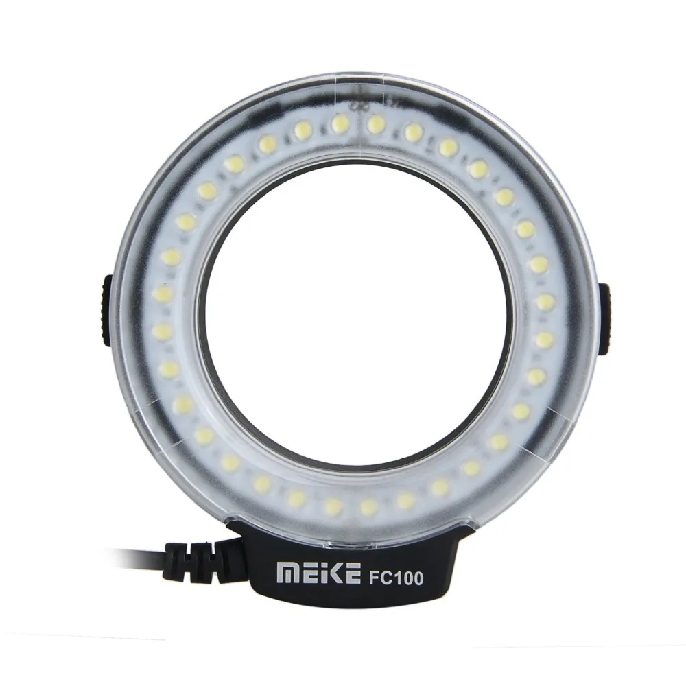 Anel de Luz Flash para Nikon T3i para Nikon Meike Macro Canon Eos 650d 600d 60d 7d 550d T4i D5300 D7000 D5200 D90 Etc Fc-100 Fc100 - Image 5