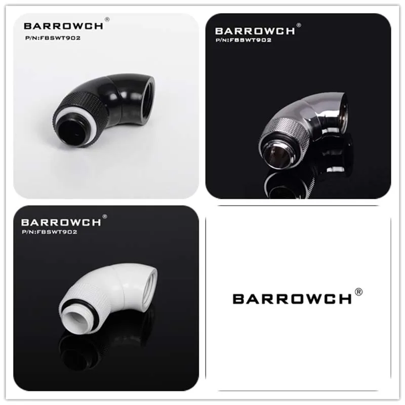 Вращающаяся арматура Barrowch FBSWT902 90 градусов змеевидная 2 сторонняя быстрая