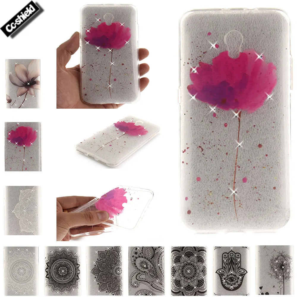 Fitted Case For ZTE Blade V7 V 7 Lte 5.2 Mobile Phone Cover silicon soft bumper Bright diamonds TPU silicone |
