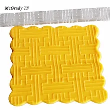 Лабиринт формы прозрачный тисненый акриловый скалка для теста помадка, кондитерские изделия узорные Скалки инструменты для украшения торта