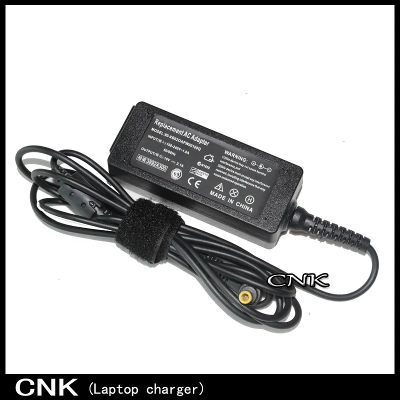 Replacement Ac Adapter Laptop Charger For Samsung 19v 2.1A 40W N130 N140 N150 N210 N220 N510 NP