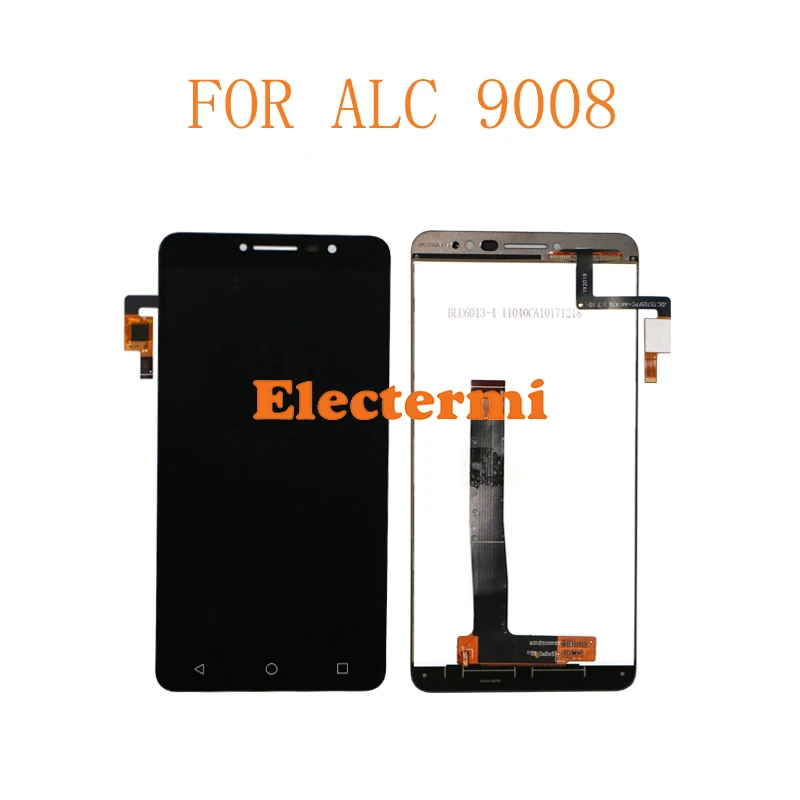 

Original OT9008 9008 LCD Display Touch Screen Digitizer Complete Assembly Replacement For Alcatel OneTouch A3 XL 9008X 9008D