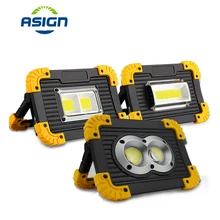 Портативный Точечный светильник s 5 в Usb Перезаряжаемый светодиодный рабочий светильник портативный Точечный светильник s светодиодный прожектор светильник 20 Вт Светодиодный отражатель 20 Вт 400лм Cob