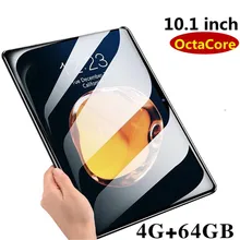 2019 nueva 10,1 pulgadas 3G 4G LTE Tablet PC Octa Core 4GB RAM 64GB ROM 1920*1280 IPS 2.5D vidrio templado 10 tabletas Android 8,0 + regalos