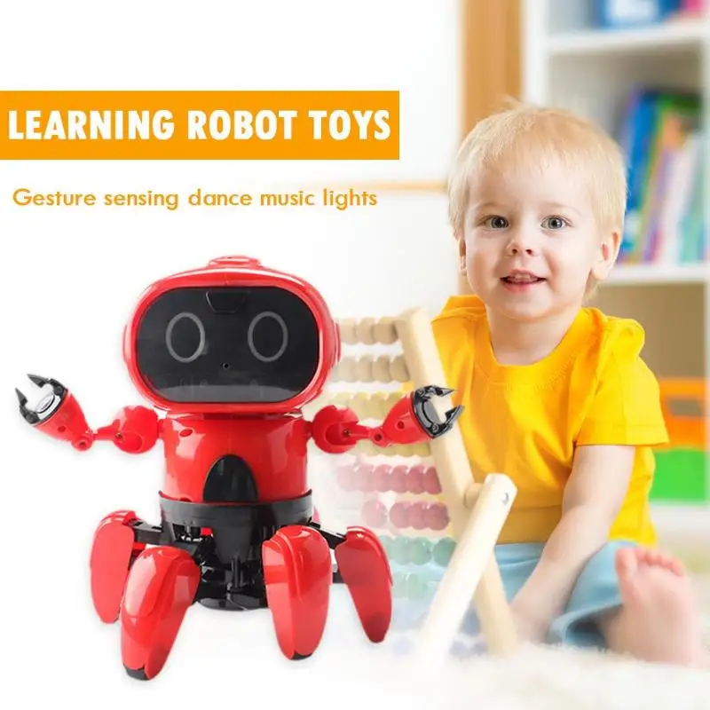 Умное Программирование шестиногий RC робот детский пульт дистанционного управления игрушки образовательная Интерактивная робот игрушки подарок для детей