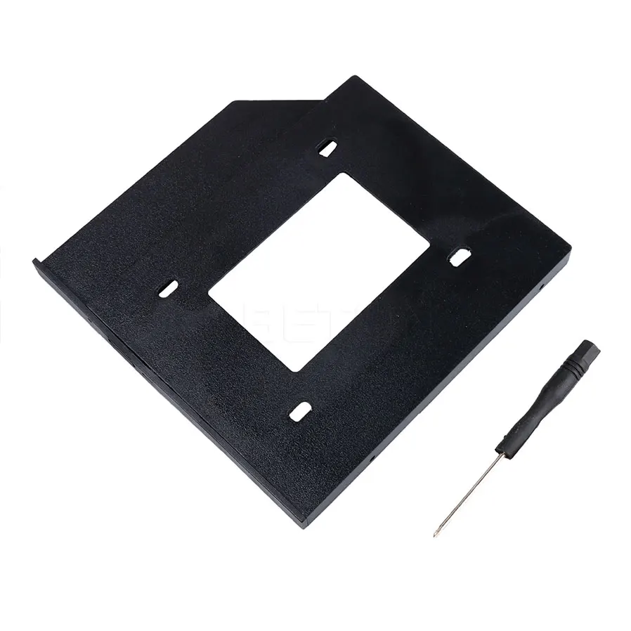 Kebidu 2nd HD SATA жесткий диск HDD Caddy Adapter Drive Bay 2 5 9 мм Ssd для Cd Dvd Rom Optical Bay|9.5mm ssd|caddy adapterhdd caddy