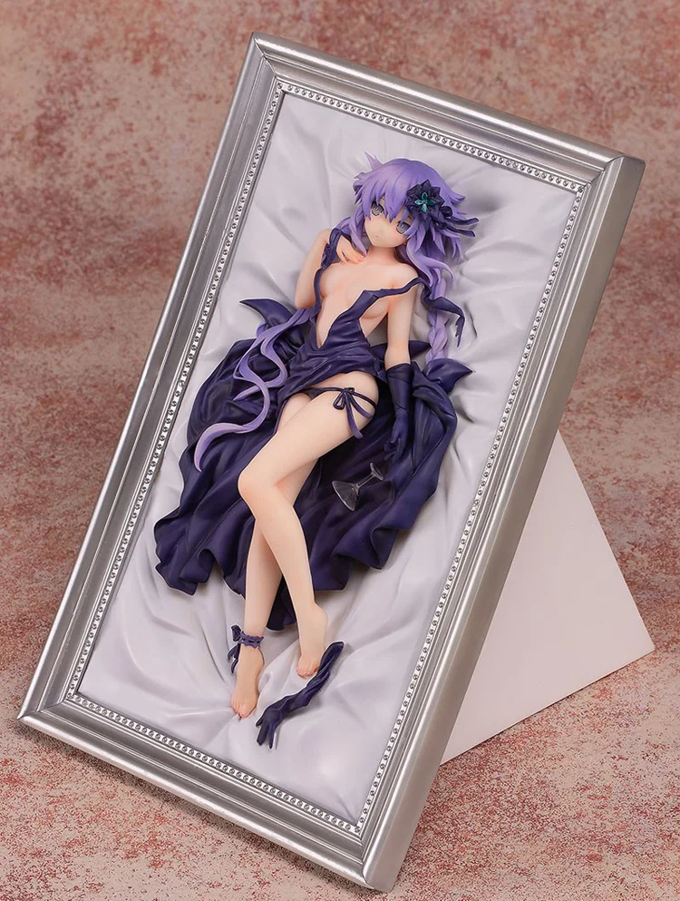 new Neptune Hyperdimension Neptunia Anime model figures toys action painted sexy girl doll Photo frame Ver. Decoration