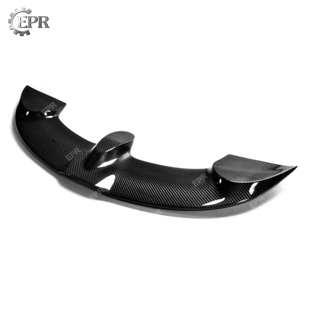 Carbon JCW Roof Spoiler For F56 Mini Cooper S Carbon Fibre Rear Spoiler Car styling Racing Seagull Roof Wing Lip Body Kit Part